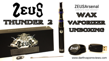 Zeus Thunder 2 Wax Pen Unboxing